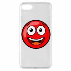 Чехол для iPhone SE 2022 Funny Red Ball - PrintSalon