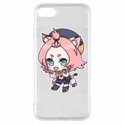 Чехол для iPhone SE 2022 Genshin Impact chibi Diona - PrintSalon