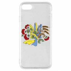 Чохол для iPhone SE 2022 Герб колоски і калина