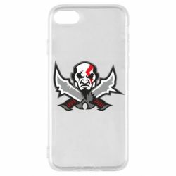 Чехол для iPhone SE 2022 God of war Kratos vector - PrintSalon