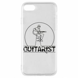 Чехол для iPhone SE 2022 Guitar player. - PrintSalon