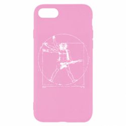 Чехол для iPhone SE 2022 Guitarist Da Vinci - PrintSalon