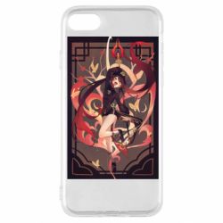 Чохол для iPhone SE 2022 Ху Тао з Хомою - PrintSalon