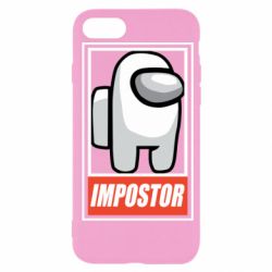 Чехол для iPhone SE 2022 Impostor AmongUs - PrintSalon