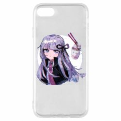 Чехол для iPhone SE 2022 Kyoko Kirigiri glitch art - PrintSalon