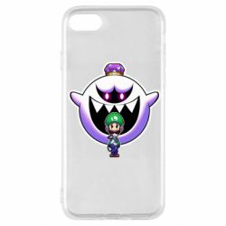 Чохол для iPhone SE 2022 Luigi and King Boo - PrintSalon