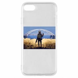 Чехол для iPhone SE 2022 Марка с Крымским мостом - PrintSalon