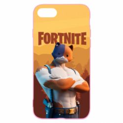 Чехол для iPhone SE 2022 Meowscles and logo - PrintSalon