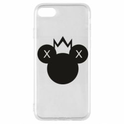 Чехол для iPhone SE 2022 Mickey with a crown - PrintSalon