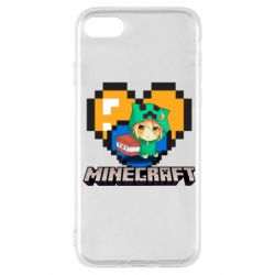 Чохол для iPhone SE 2022 Minecraft Girl - PrintSalon