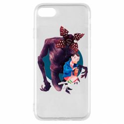 Чехол для iPhone SE 2022 ОСД Одиннадцать и Демогоргон - PrintSalon