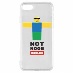 Чехол для iPhone SE 2022 Roblox Not Noob - PrintSalon