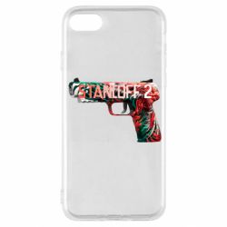 Чехол для iPhone SE 2022 Standoff pistol - PrintSalon