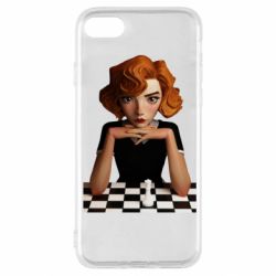 Чехол для iPhone SE 2022 The Queen's Gambit art - PrintSalon