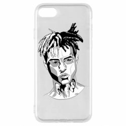 Чехол для iPhone SE 2022 XXXTentacion Monochrome Art - PrintSalon