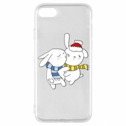 Чехол для iPhone SE 2022 Зайцы - PrintSalon