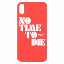 Чехол для iPhone X/Xs 007 No Time To Die - PrintSalon