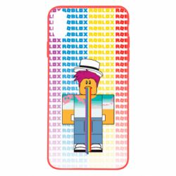 Чехол для iPhone X/Xs 3D Roblox Rainbow - PrintSalon