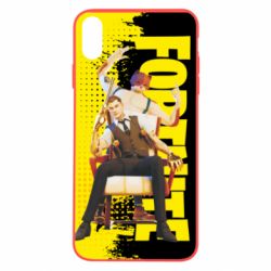 Чехол для iPhone X/Xs A Boy And His Cat - PrintSalon