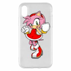Чохол для iPhone X/Xs Amy Rose with smile - PrintSalon
