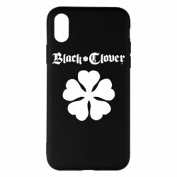 Чохол для iPhone X/Xs Black Clover Anime - PrintSalon
