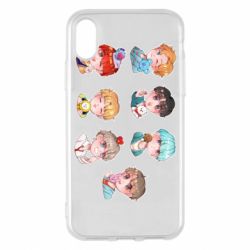 Чехол для iPhone X/Xs BTS cute boys - PrintSalon