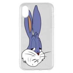 Чехол для iPhone X/Xs Bugs Bunny Meme Face - PrintSalon