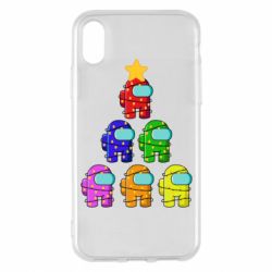 Чохол для iPhone X/Xs Christmas Tree Among Us - PrintSalon