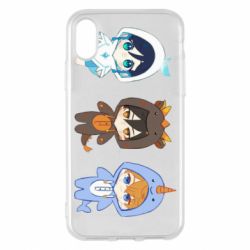 Чохол для iPhone X/Xs Чжун, Венті і Тортик - PrintSalon