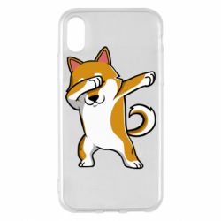 Чехол для iPhone X/Xs Cool Hachiko - PrintSalon