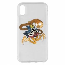 Чехол для iPhone X/Xs Creepy Hooty - PrintSalon