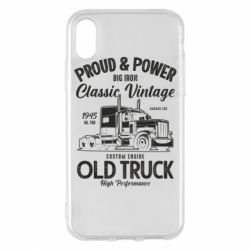 Чехол для iPhone X/Xs Custom old truck - PrintSalon