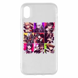 Чохол для iPhone X/Xs Danganronpa characters - PrintSalon