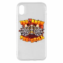 Чехол для iPhone X/Xs Deep Rock Galactic You know The drill - PrintSalon