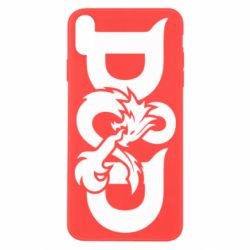 Чехол для iPhone X/Xs Dungeons s Dragons logo - PrintSalon