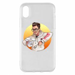 Чехол для iPhone X/Xs Эдисон: Мамина Перловка - PrintSalon