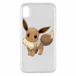 Чехол для iPhone X/Xs Eevee art - PrintSalon