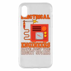 Чехол для iPhone X/Xs Electrical Engineer - PrintSalon