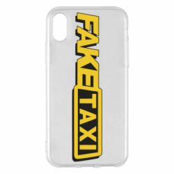 Чехол для iPhone X/Xs Fake taxi logo 2 - PrintSalon