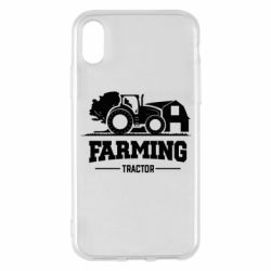 Чехол для iPhone X/Xs Farming Tractor - PrintSalon