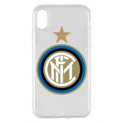 Чехол для iPhone X/Xs FC Inter Logo - PrintSalon