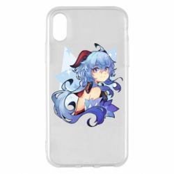 Чехол для iPhone X/Xs Ganyu - PrintSalon