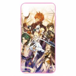 Чехол для iPhone X/Xs Genshin Impact Characters - PrintSalon