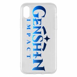 Чехол для iPhone X/Xs Genshin Impact - PrintSalon