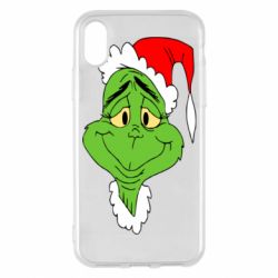 Чехол для iPhone X/Xs Grinch - PrintSalon