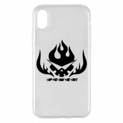 Чехол для iPhone X/Xs Gurren power! - PrintSalon