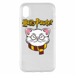 Чехол для iPhone X/Xs Harry Potter cat - PrintSalon