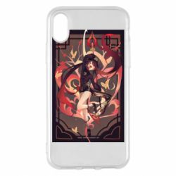 Чохол для iPhone X/Xs Ху Тао з Хомою - PrintSalon