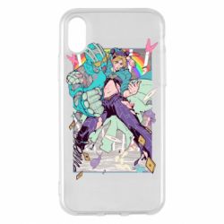 Чехол для iPhone X/Xs Jojo's bizzare poster - PrintSalon