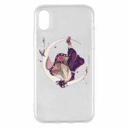 Чехол для iPhone X/Xs Kochou Shinobu аnime Demon Slayer - PrintSalon